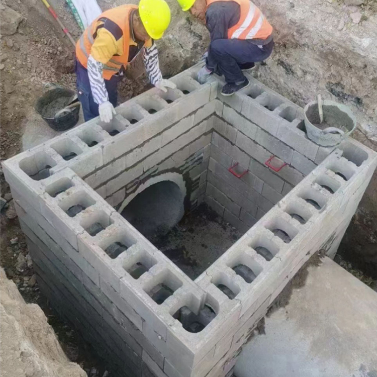 檢查井模塊磚案例