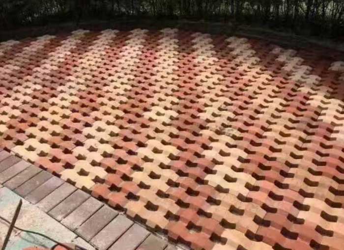 植草磚的不同種類